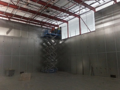 Shielded chamber EMC testing
