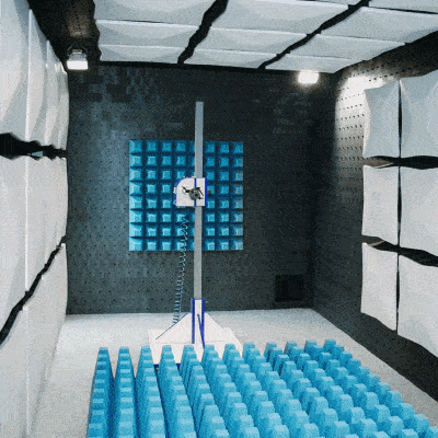 EMC Radiated Emissions Testing Room